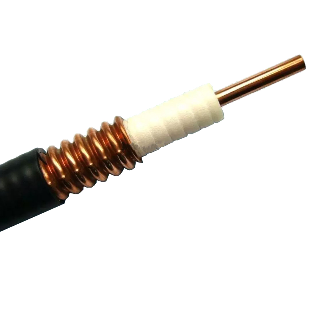 Super flexible 1/2 Inch RF coaxial cable Leaky Feeder Cable