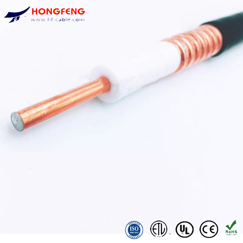 1/4 Inch RF coaxial cable Leaky Feeder Cable